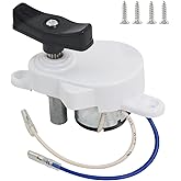 GYOFFULL K6010-81 Roof Vent Lift Motor White Cap | Compatible with Dometic Fan-Tastic B Series Models