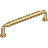Amerock Coble 6-5/16 inch (160mm) Center-to-Center Champagne Bronze Cabinet Pull, BP37664CZ