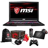 MSI GE63 Raider RGB-011 (i7-8750H, 16GB RAM, 256GB SATA SSD + 1TB HDD, NVIDIA GTX 1060 6GB, 15.6" Full HD 120Hz 3ms, Windows 10) VR Ready Gaming Notebook
