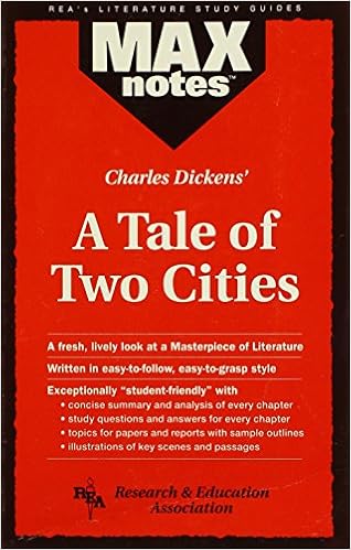 Amazon Com Tale Of Two Cities A Maxnotes Literature Guides 9780878919499 Karnicky Jeffrey English Literature Study Guides Books