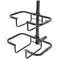 Viking Solutions Stack Rack II Hitch-Mounted Gear Rack - Rugged Foldable Easy to Use Two-Level Carrying System