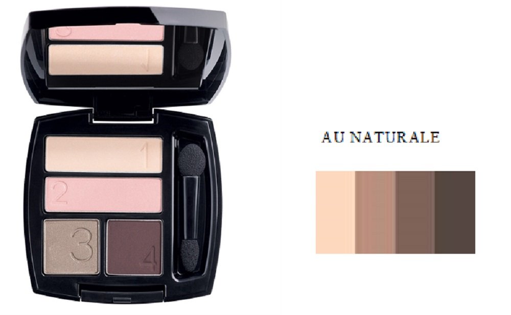 Avon True Colour Matte Eyeshadow Quad – Au Naturale