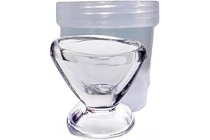 2activelife Eye Wash Cups | Eye Cleaner Solution For Tired Eyes, Eyestrain, Makeup and Dust | Eye Shaped Rim For Eye Rinse and Cleansing – Transparent