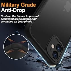 EUMADOVE for iPhone Case Translucent Matte Phone