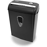 Aurora AS890C 8-Sheet Cross-Cut Paper/Credit Card Shredder with Basket