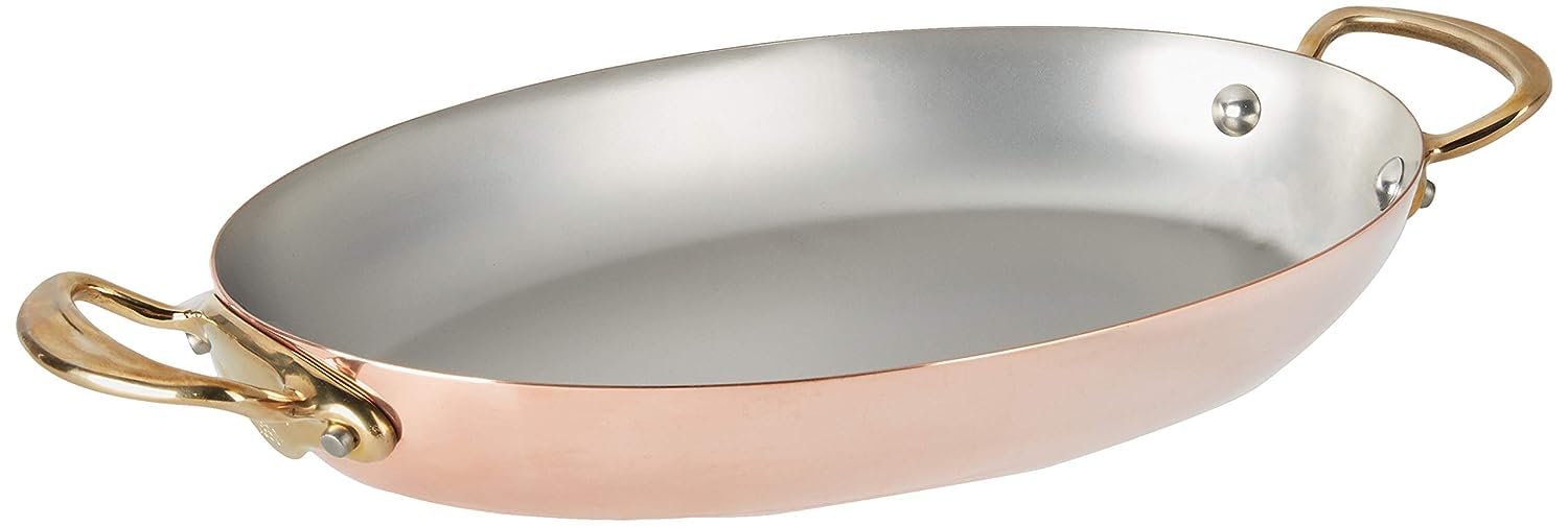 Mauviel M'héritage 150B 1830 672430 Oval Dish Copper
