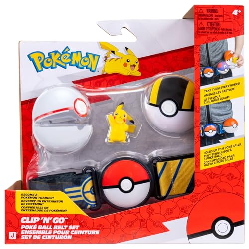 Top-Deal des Tages: Der Check bestätigt: 13,99€ ist ein starker Wert für Pokémon Clip 'N' Go Gürtel-Set -.... Lohnt sich definitiv!