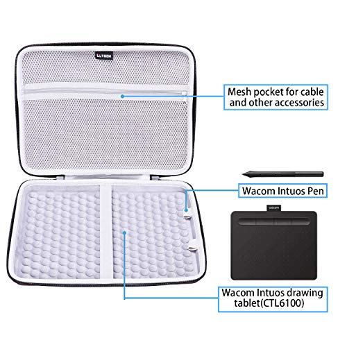 LTGEM Hard Case Fit for Intuos Wireless Graphic Medium Tablet