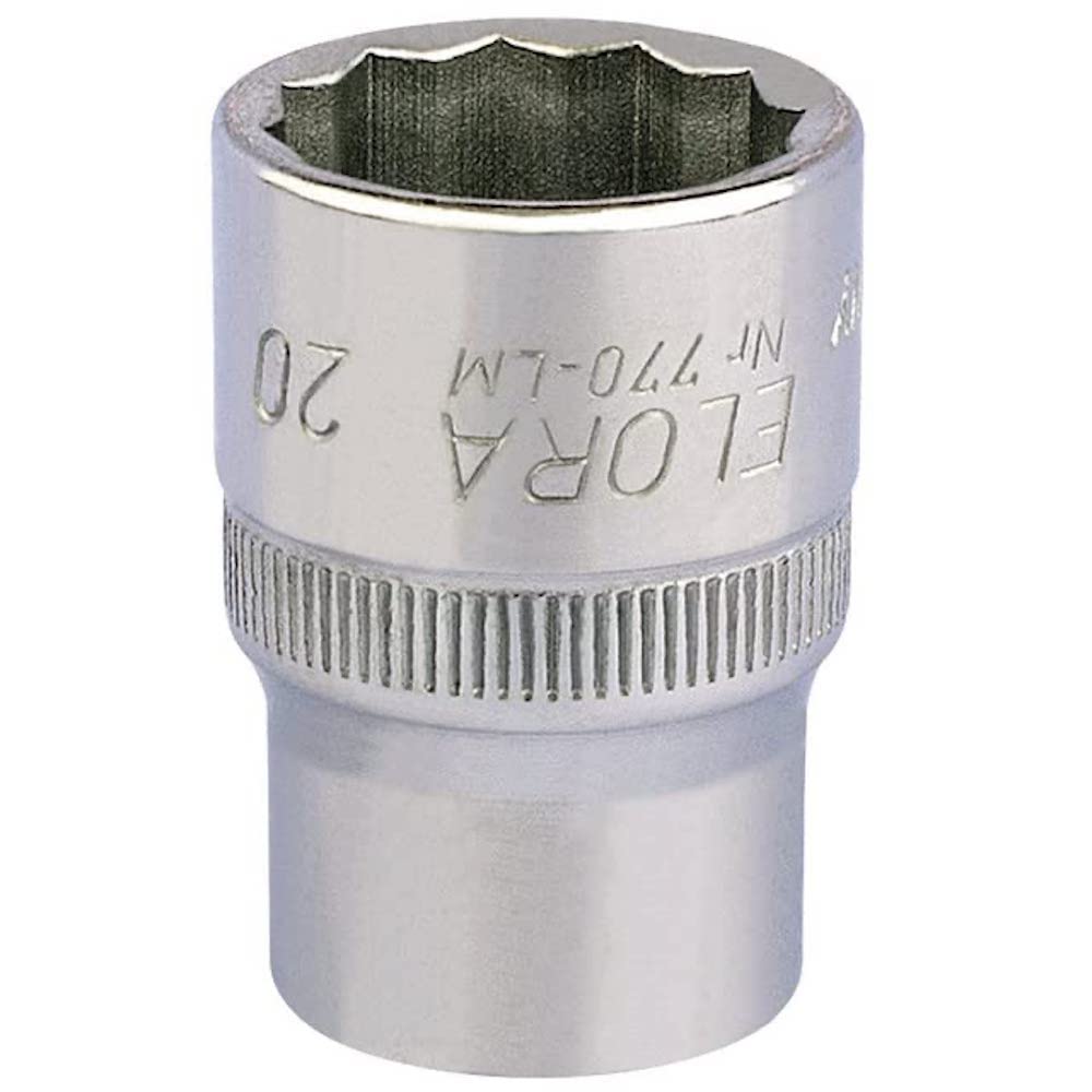 Draper 24658 1/2-inch Drive 20mm Bi-Hex Socket