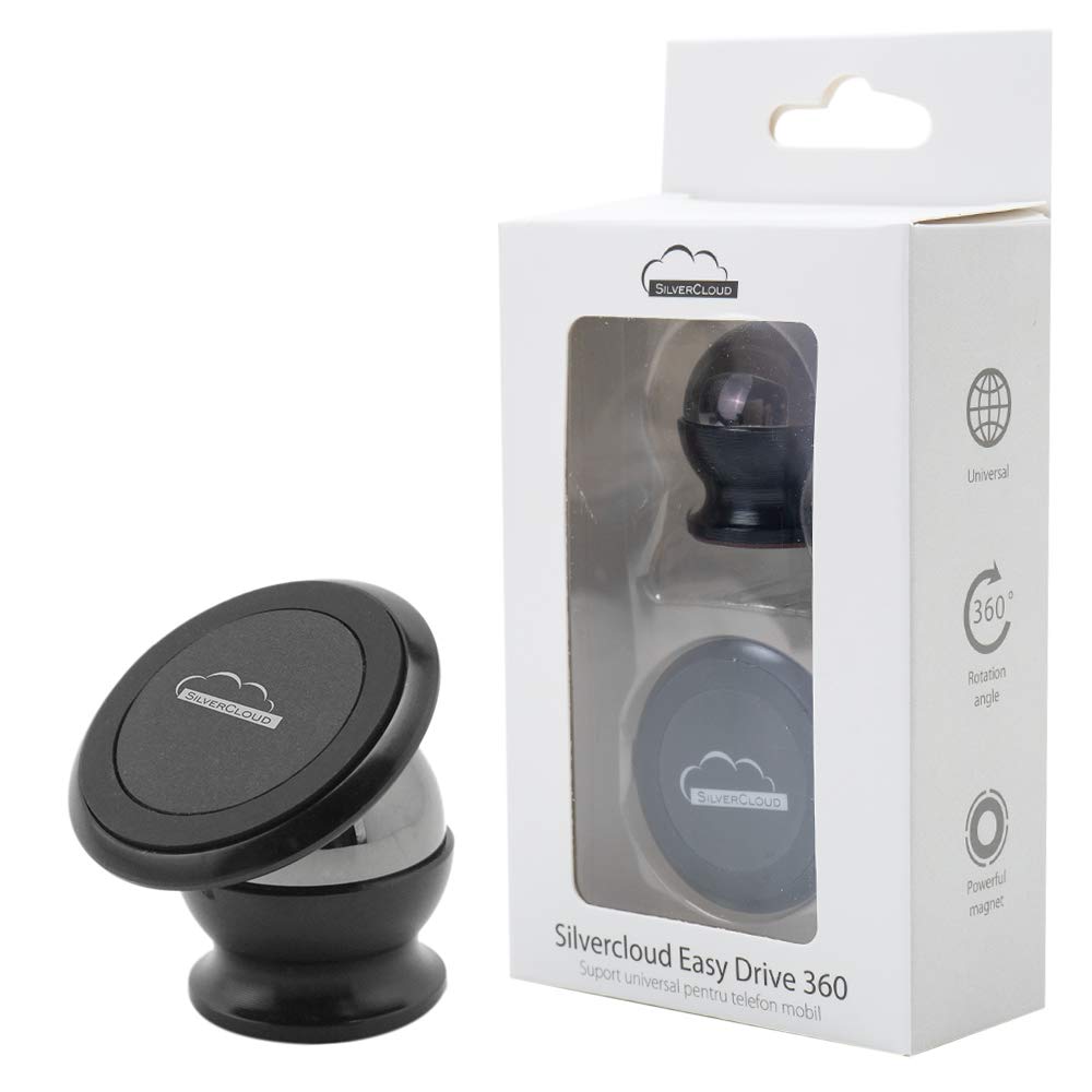 SilverCloud Magnetic Holder for Mobile Phone Easy Drive 360 On-Board Application