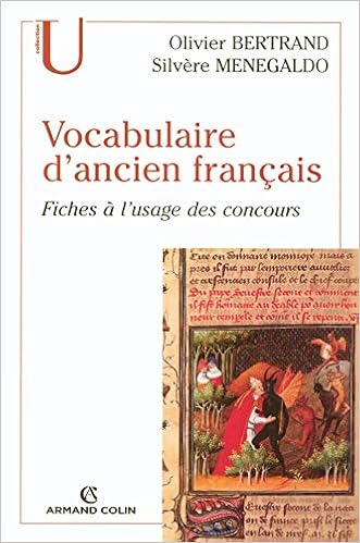 Vocabulaire D Ancien Francais Fiches A L Usage Des Concours 9782200268367 Amazon Com Books