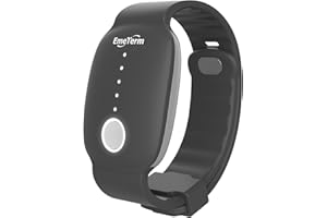 EmeTerm Fashion FDA-Cleared Relieve Nausea Electrode Stimulator Morning Sickness Motion Travel Sickness Vomit Relief Rechargeable No Gel Drug Free Wrist Bands Without Side Effects