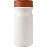 11 oz Vacuum Insulated Small Water Bottle – Mini Stainless Steel Travel Mug – Leak-Proof, – 316 Inner Stainless Steel, 304 Outer, Matte Finish – Hot & Cold Retention