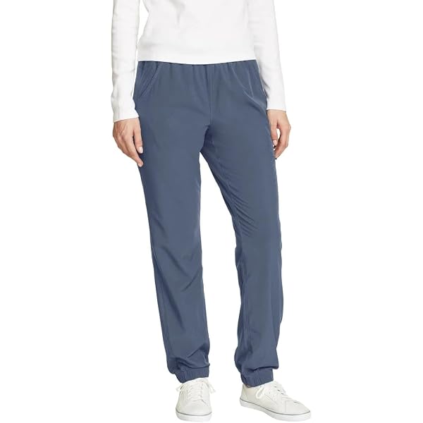 Pantaloni Donna Eddie Bauer Taglia 8 – Neri, Fodera In Pile, Stormrepel, UPF 50 – Per Escursioni