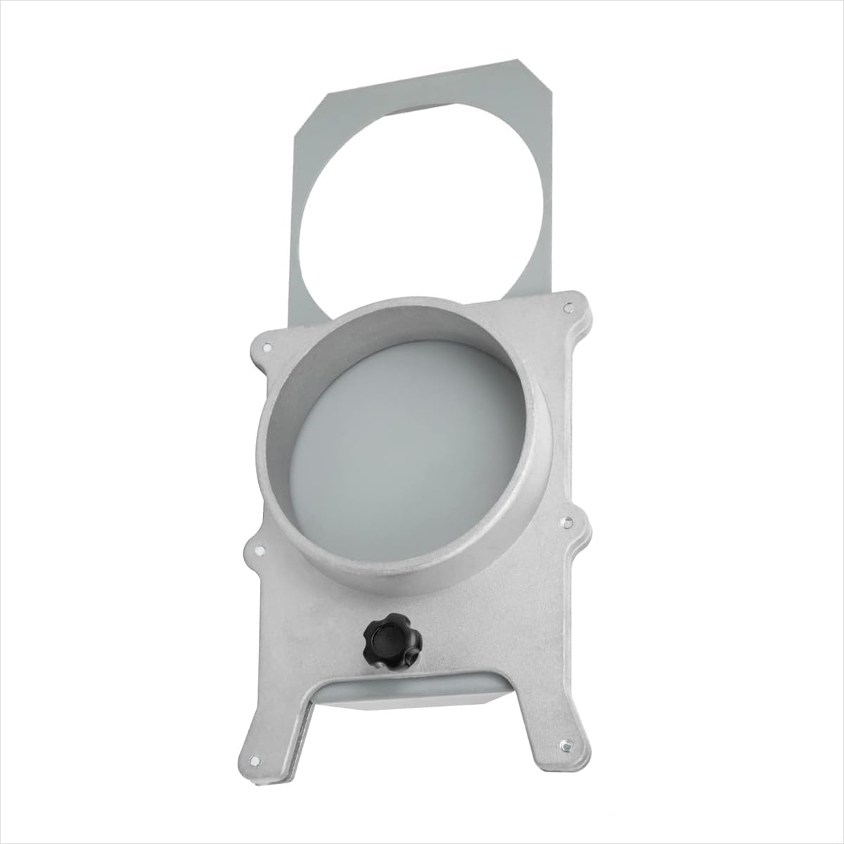 POWERTEC 70135V 4" Aluminum Blast Gate for Dust Collector, Dust Collection Fittings