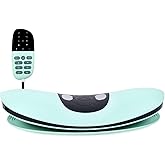 Fowuyeep Multifunctional Electric Waist Massager,Lumbar Relaxer,Lower Back Stretcher,26° Oscillating,Heating,Vibrating and Stretching for Waist Back Pain