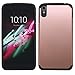 LUXCA Armor Series Hard Shell w/ TPU Silicone for Alcatel IDOL 3 [Ultra Slim] Hybrid Dual Layer Defender Protective Cover Bundle + Screen Protector & Stylus (Rose Gold)