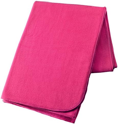 Super Soft Cozy Fleece Throw blanket, All Season for Couch or Bed, 60"x 50" - Cerise
