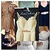 yanstar Ivory Sash Crystal Applique Wedding Bridal Belts In Rose Gold With Pearls Beaded On Wedding Prom Dress-7.7In*2In