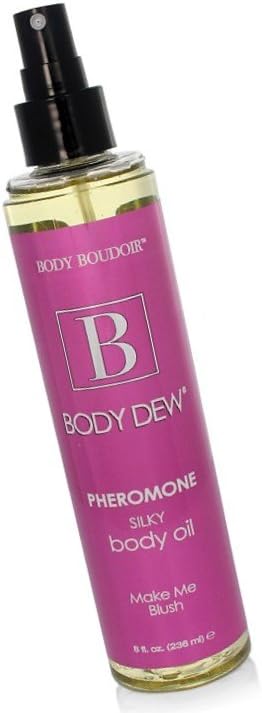 Body Boudoir Body Dew Pheromone Silky Body Oil [Make Me Blush] After Bath Silky Oil - Size 8 fl oz / 236 ml