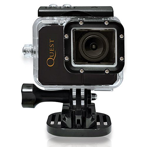 Gear Pro Quest WiFi Action Cam, Full HD HiResolution 1080p Video, 16