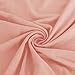 Women's Casual Summer Short Sleeve Loose Strappy Cold Shoulder Tops Basic T Shirts Blouses Blush X-Large