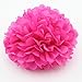 Bekith 30 pc Pink and Gold Party Decorations - Paper Pom Poms, Glitter Garlands, Tassels - Tissue Pom Poms Flowers for Birthday Party, Engagement, Wedding, Baby Shower