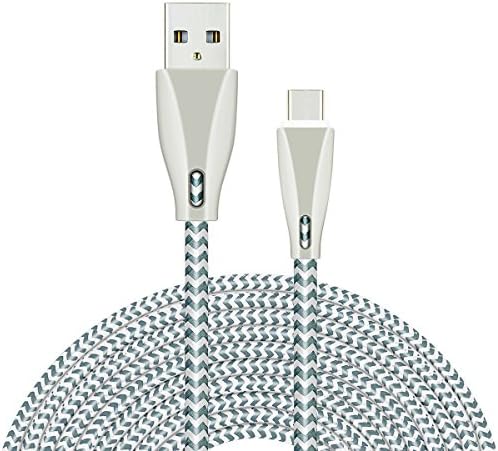 Type C USB Charging Cable, VICOX 10Ft Long Braided USB C Fast Charger Data Cable for Galaxy Note 8 S9 S9+ S8 Plus S8+, LG G5 G6 V20 K30, Google Pixel 2 XL, Oneplus 3T 5T 6, Moto Z Z2, Nintendo Switch