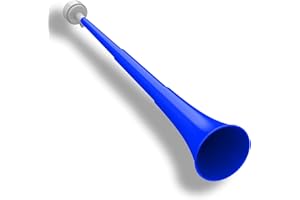 QIDOE Stadium Horn Vuvuzelas Soccer Horn Collapsible Blow Horn Trumpet Horn Noise Maker Loud Sound Handheld Horn Sports Horn Noisemaker for Sports Events Graduation Games Party Supplies Favors Accessories