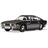 Corgi Diecast Model Cars - CC04805 James Bond No Time to Die Aston Martin V8-1:36 Pre-Built Model Vehicles Toy, Classic Metal Die Cast Collectible, Auto Toys Models for Adults - Black