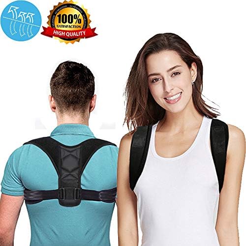 Premium Back Posture Corrector for Women & Men & Kids, Back Support Brace, Pain Relief Upper Back & Shoulder Brace, Perfect for Clavicle Support