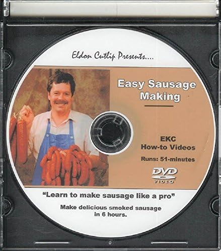 Easy Sausage Making Smoking, Curing, Stuffing and Recipe DVD