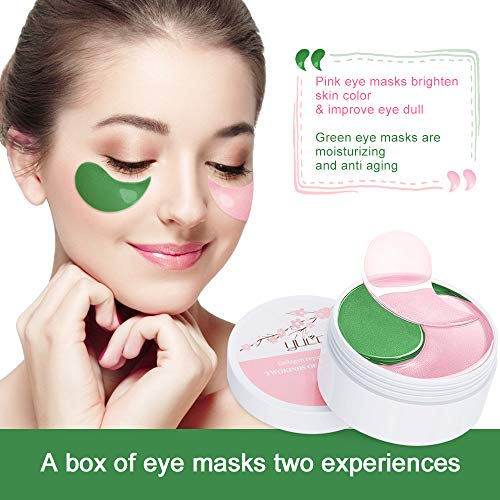 Under Eye Patches Teamyo Collagen Eye Masks,Reduce Dark Circles & Puffiness Eliminate Eye Bags, Natu - //coolthings.us