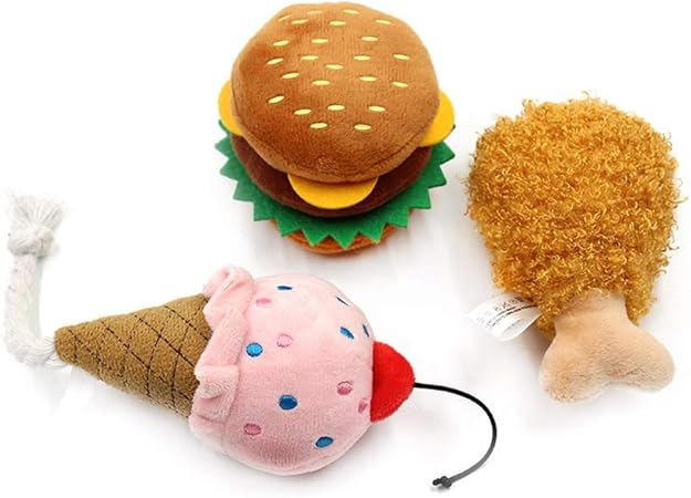 peluche de hamburguesa