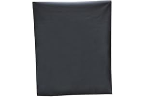 DIY Seat Cover Vinyl Motorcycle ATV Scooter Fabric Matte Black 27" X 35"