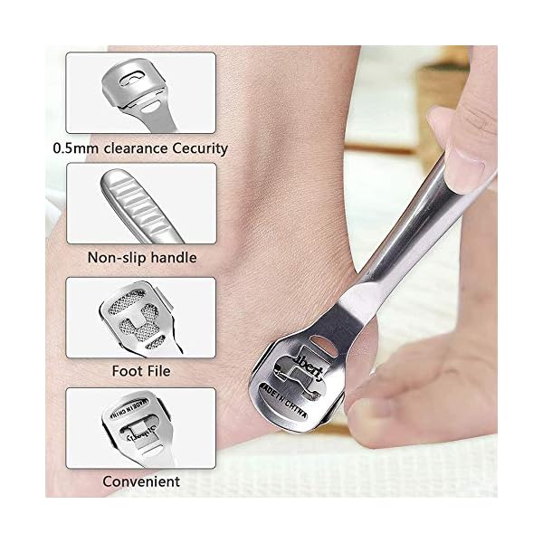 zukabmw-Pedicure-Callus-Shaver-Foot-File-Care-Hard-Skin-Remover-Callus-Shaver-Sets-with-Case-Foot-File-Heads-10-Replacement-Blade-for-Hand-Feet zukabmw Pedicure Callus Shaver Foot File Care Hard Skin Remover Callus Shaver Sets with Case, Foot File Heads & 10…