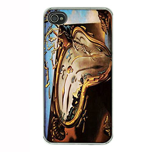 Salvador Dali Soft Watch Melts iPhone 4 4S Hard Case D-042