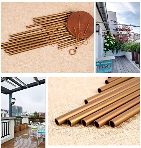 image for Super More Wind Chimes Outdoor with 18 Aluminum Alloy Tubes and 1 Hook