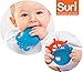 Mayapple Baby | Suri the Octopus & Friends Baby Teethers | 3-Stage Teething Toys, Silicone | Blueberry Color Set - 3 Teethers | Award-winning, Patented