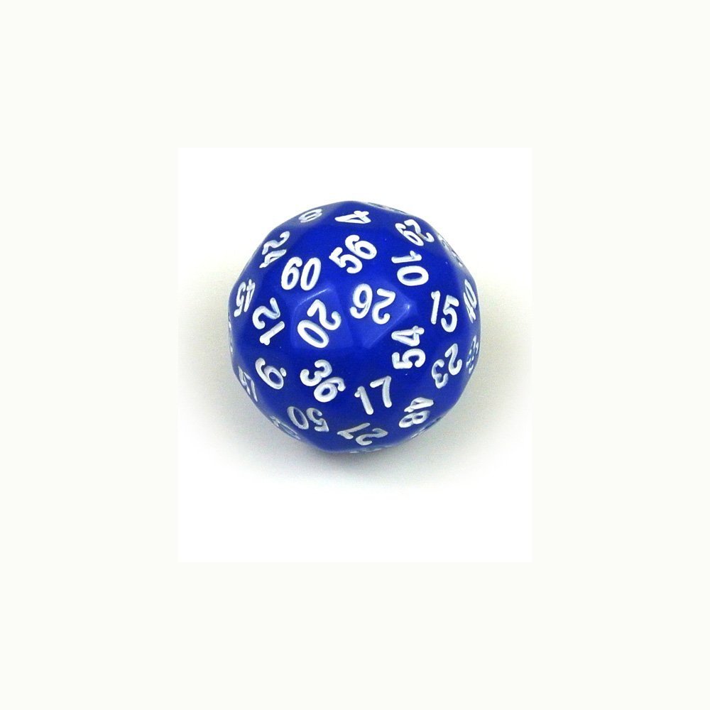 Deltoidal Sixty Sided Die - D60 Single