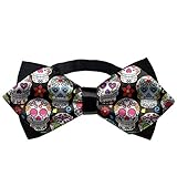 YEAHSPACE Elegant Sugar Skull Adjustable Bow Tie outfits For Teen