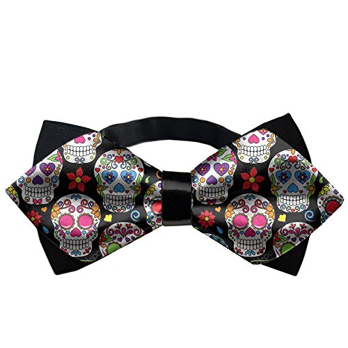 YEAHSPACE Elegant Sugar Skull Adjustable Bow Tie outfits For Teen