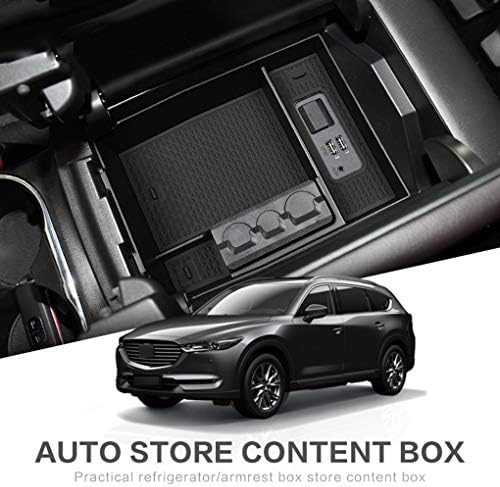 Replacement For Peugeot 3008 2017-2019 Armrest Tidying Storage Box Center Console Tray Organizer Pallet