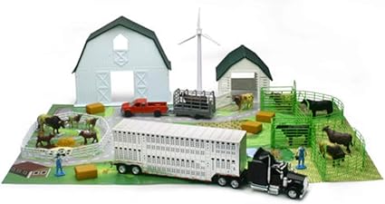ertl farm country dairy barn playset
