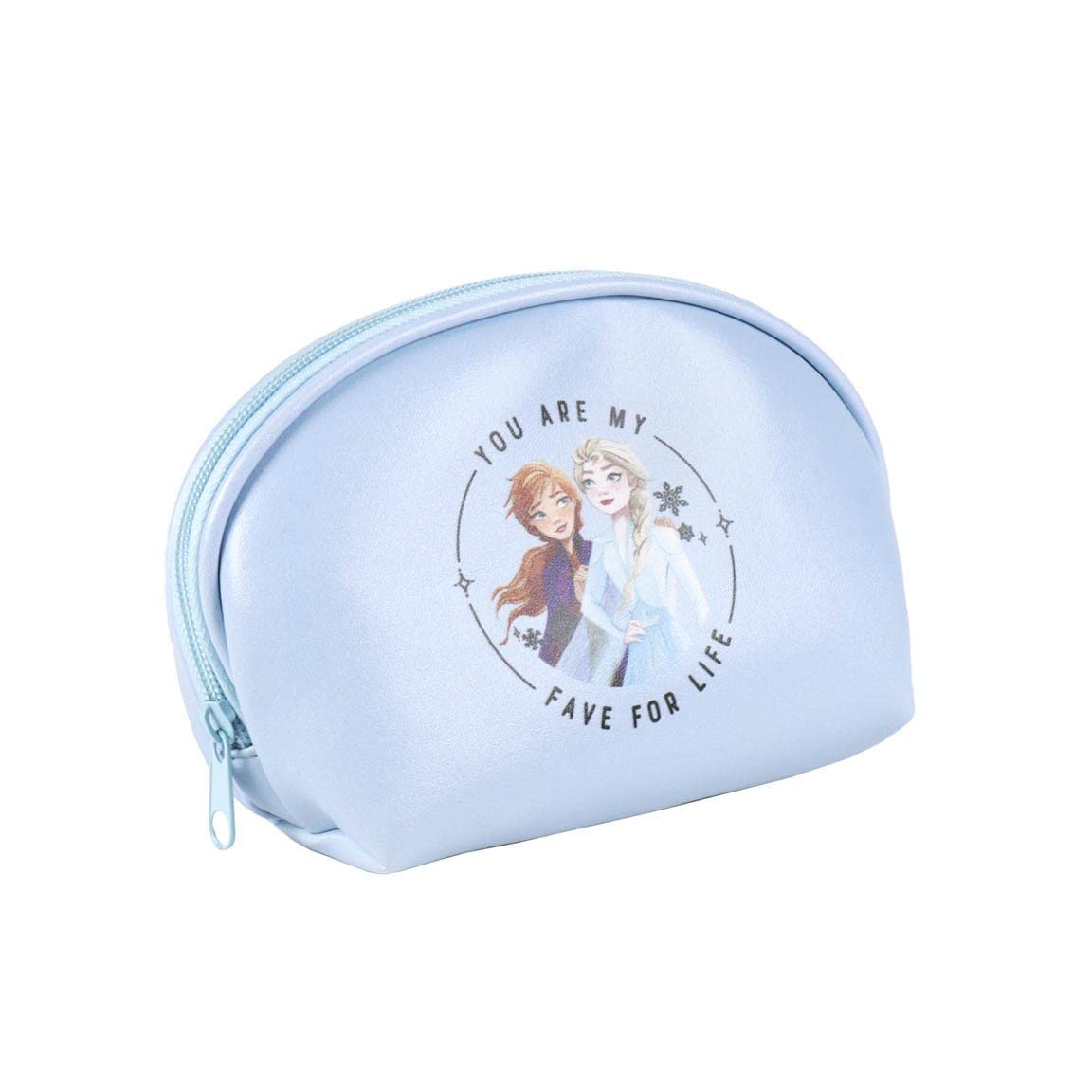 Frozen Elsa and Anna Blue Travel Toiletry Bag