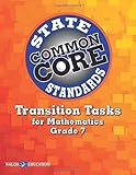 Transition Tasks for Common Core State Standards, Math Grade 7