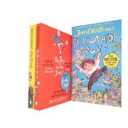 David Walliams Collection. The Boy in the Dress, Mr Stink & Billionaire Boy