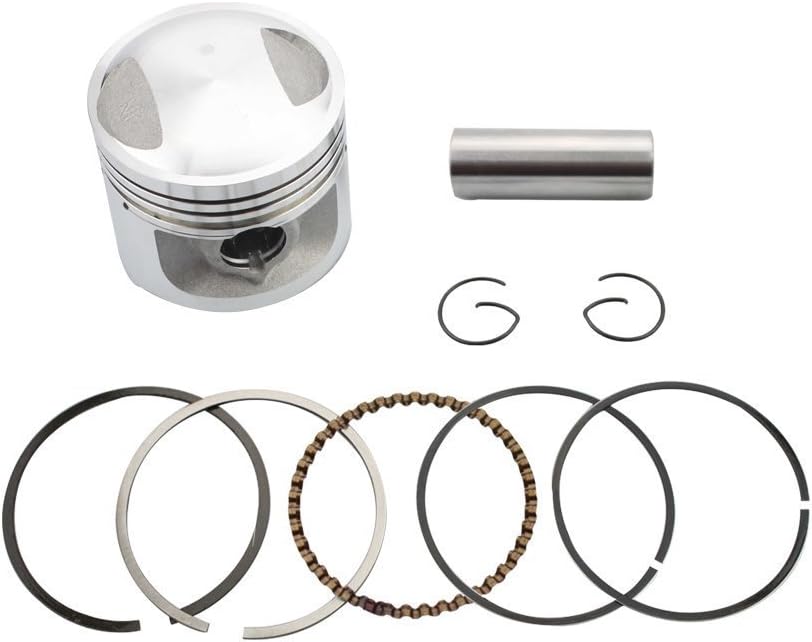 GOOFIT 56.5mm Piston Assembly Kit for Honda CG125 CB125 XL125 CT125