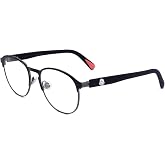 Moncler Oval Eyeglasses ML5192 001 Black 54mm