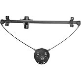 TRQ Left Manual Window Regulator Drivers Side | For 1998 Chevrolet Tracker 1989-1997 Geo 1989-1998 Suzuki Sidekick